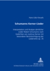 Image for Schumanns Kerner-Lieder