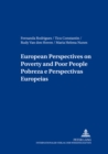 Image for European Perspectives on Poverty and Poor People Pobreza E Perspectivas Europeias