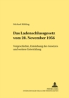 Image for Das Ladenschlussgesetz Vom 28. November 1956