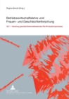 Image for Betriebswirtschaftslehre und Frauen- und Geschlechterforschung