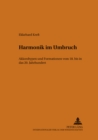 Image for Harmonik Im Umbruch : Akkordtypen Und Formationen Vom 18. Bis in Das 20. Jahrhundert
