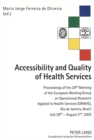 Image for Accessibility and Quality of Health Services