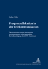 Image for Frequenzallokation in Der Telekommunikation