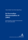 Image for de Processibus Matrimonialibus : Fachzeitschrift Zu Fragen Des Kanonischen Ehe- Und Prozessrechtes, Band 10 (2003)