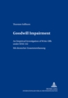 Image for Goodwill Impairment : An Empirical Investigation of Write-offs Under SFAS 142