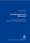 Image for Lied-Bibliographie Song Bibliography