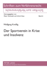 Image for Der Sportverein in Krise und Insolvenz