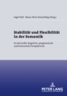 Image for Stabilitaet und Flexibilitaet in der Semantik : Strukturelle, kognitive, pragmatische und historische Perspektiven