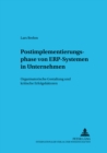 Image for Postimplementierungsphase Von Erp-Systemen in Unternehmen