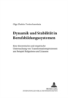 Image for Dynamik Und Stabilitaet in Berufsbildungssystemen