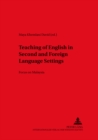 Image for Teaching of English in Second and Foreign Language Settings