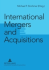 Image for International Mergers and Acquisitions