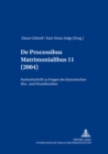 Image for de Processibus Matrimonialibus : Fachzeitschrift Zu Fragen Des Kanonischen Ehe- Und Prozeßrechtes, Band 11 (2005)