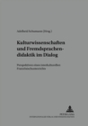 Image for Kulturwissenschaften Und Fremdsprachendidaktik Im Dialog