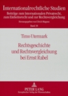 Image for Rechtsgeschichte Und Rechtsvergleichung Bei Ernst Rabel