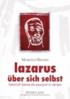 Image for Lazarus Ueber Sich Selbst
