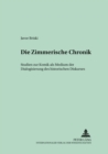 Image for Die «Zimmerische Chronik»