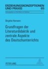 Image for Grundfragen der Literaturdidaktik und zentrale Aspekte des Deutschunterrichts