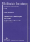 Image for Peenemuende - Karlshagen- 1937-1943