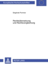 Image for Rechtsuebersetzung und Rechtsvergleichung : Translatologische Fragen zur Interdisziplinaritaet