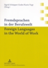 Image for Fremdsprachen in Der Berufswelt Foreign Languages in the World of Work