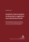 Image for Staatliche Tatprovokation Im Deutschen, Englischen Und Schottischen Recht