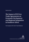 Image for The Impact of EU Free Trade Agreements on Economic Development and Regional Integration in Southern Africa