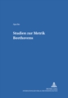 Image for Studien zur Metrik Beethovens