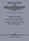 Image for Aspekte des Phantastischen : Das Uebernatuerliche im Werk Werner Bergengruens