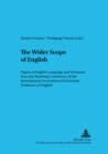 Image for The Wider Scope of English