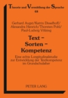 Image for Text - Sorten - Kompetenz