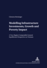 Image for Modelling Infrastructure Investments, Growth and Poverty Impact