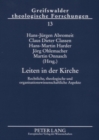 Image for Leiten in Der Kirche : Rechtliche, Theologische Und Organisationswissenschaftliche Aspekte