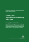 Image for Kinder- Und Jugendliteraturforschung 2005/2006 : Mit Einer Gesamtbibliographie Der Veroeffentlichungen Des Jahres 2005