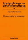 Image for Ehrenmorde in Jordanien