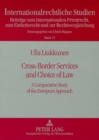 Image for Cross-Border Services and Choice of Law