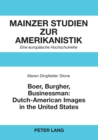 Image for Boer, Burgher, Businessman: Dutch-American Images in the United States