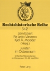Image for Juristen Im Ostseeraum : Dritter Rechtshistorikertag Im Ostseeraum 20.-22. Mai 2004