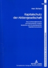 Image for Kapitalschutz Der Aktiengesellschaft