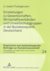 Image for Einstellungen Zu Gewerkschaften, Wirtschaftsverbaenden Und Umweltschutzgruppen in Der Bundesrepublik Deutschland