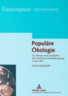 Image for Populaere Oekologie