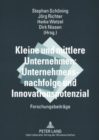 Image for Kleine Und Mittlere Unternehmen: Unternehmensnachfolge Und Innovationspotenzial
