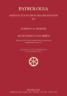 Image for Augustinus von Hippo : Predigten zum Markusevangelium (&quot;Sermones&quot; 94/A-97)- Einleitung, Text, Uebersetzung und Anmerkungen