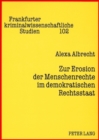 Image for Zur Erosion Der Menschenrechte Im Demokratischen Rechtsstaat