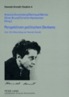 Image for Perspektiven Politischen Denkens : Zum 100. Geburtstag Von Hannah Arendt