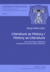Image for Literature as History / History as Literature