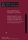 Image for Osternacht Und Altes Testament - Ergaenzungsband