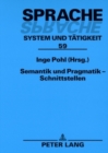 Image for Semantik Und Pragmatik - Schnittstellen