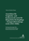 Image for Ausschuesse Fuer Vergleichs- Und Konkursrecht Sowie Fuer Buergerliche Rechtspflege - Zwangsvollstreckungsrecht (1934-1938)