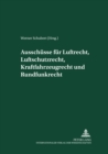 Image for Ausschuesse Fuer Luftrecht, Luftschutzrecht, Kraftfahrzeugrecht Und Rundfunkrecht : Herausgegeben Und Mit Einer Einleitung Versehen Von Werner Schubert